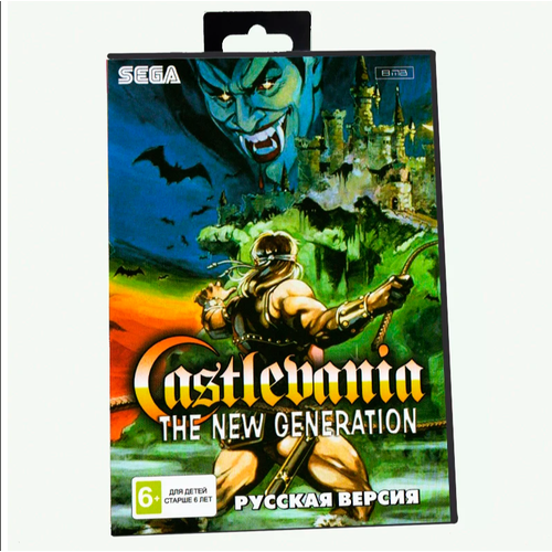 Картридж CASTLEVANIA BLOODLINES Для приставки Sega Genesis Sega Mega Drive 16 bit MD