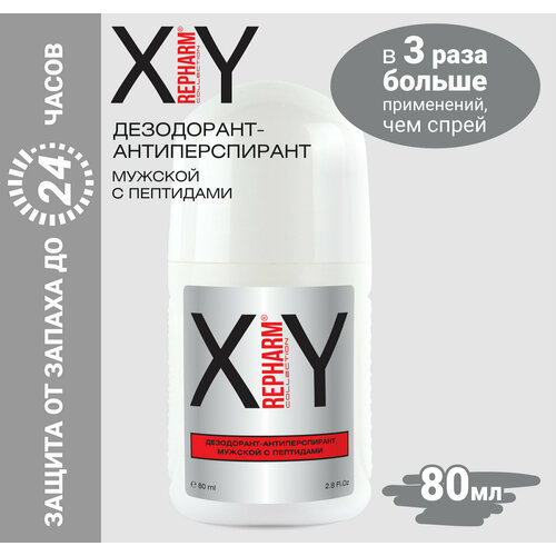 Дезодорант-антиперспирант Repharm XY COLLECTION мужской с пептидами 80 мл 254₽