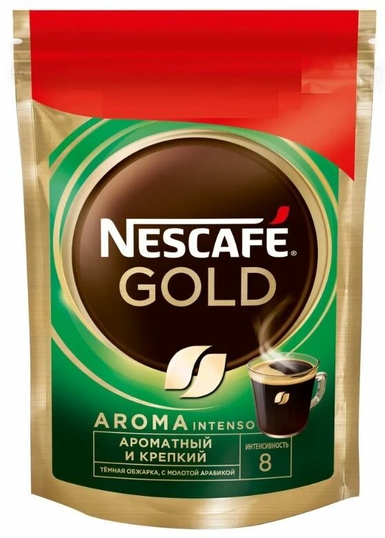 NESCAFE Кофе растворимый Gold Aroma, пакет, 85 гр