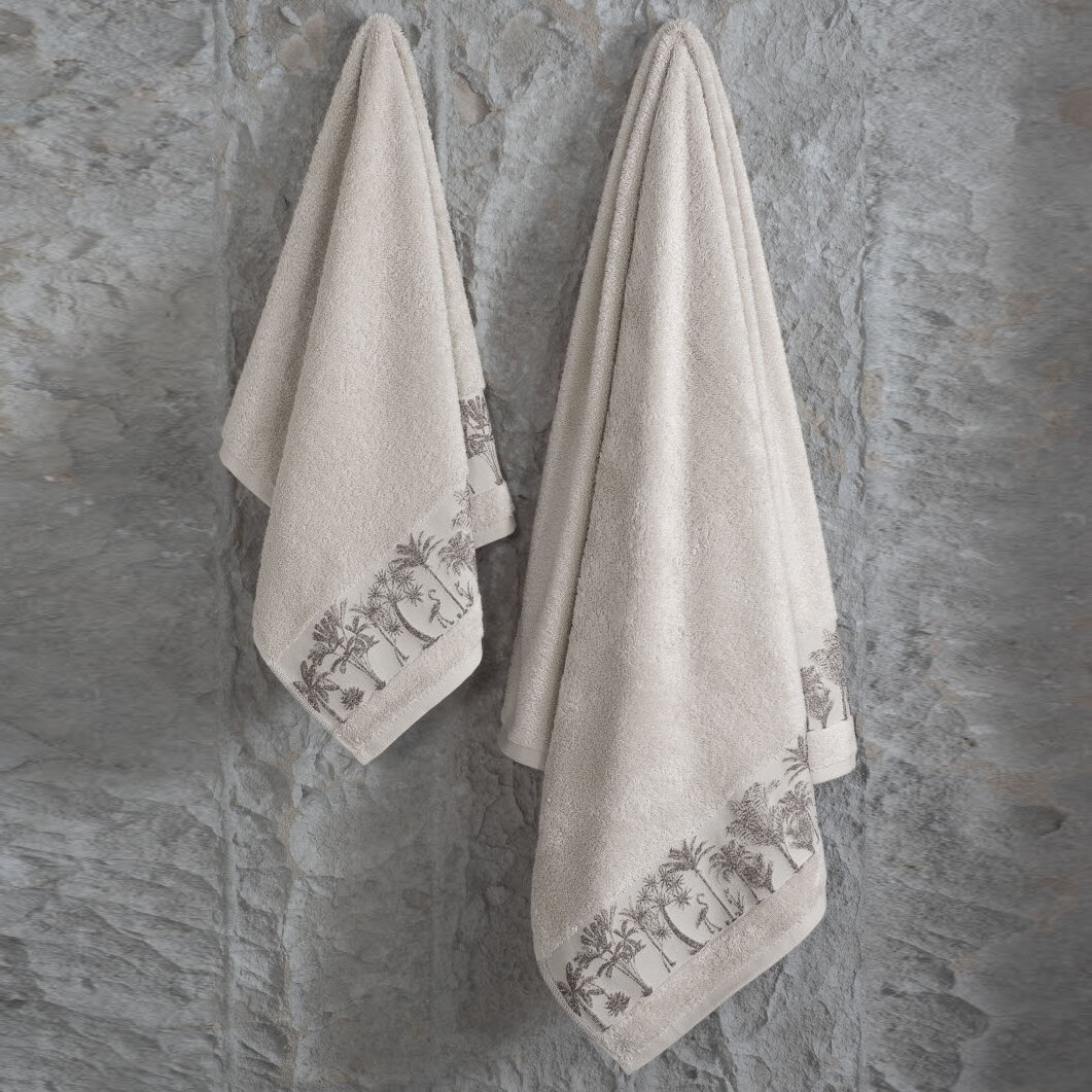 фото Полотенце махровое бамбуковое 70x140 Rita Белый