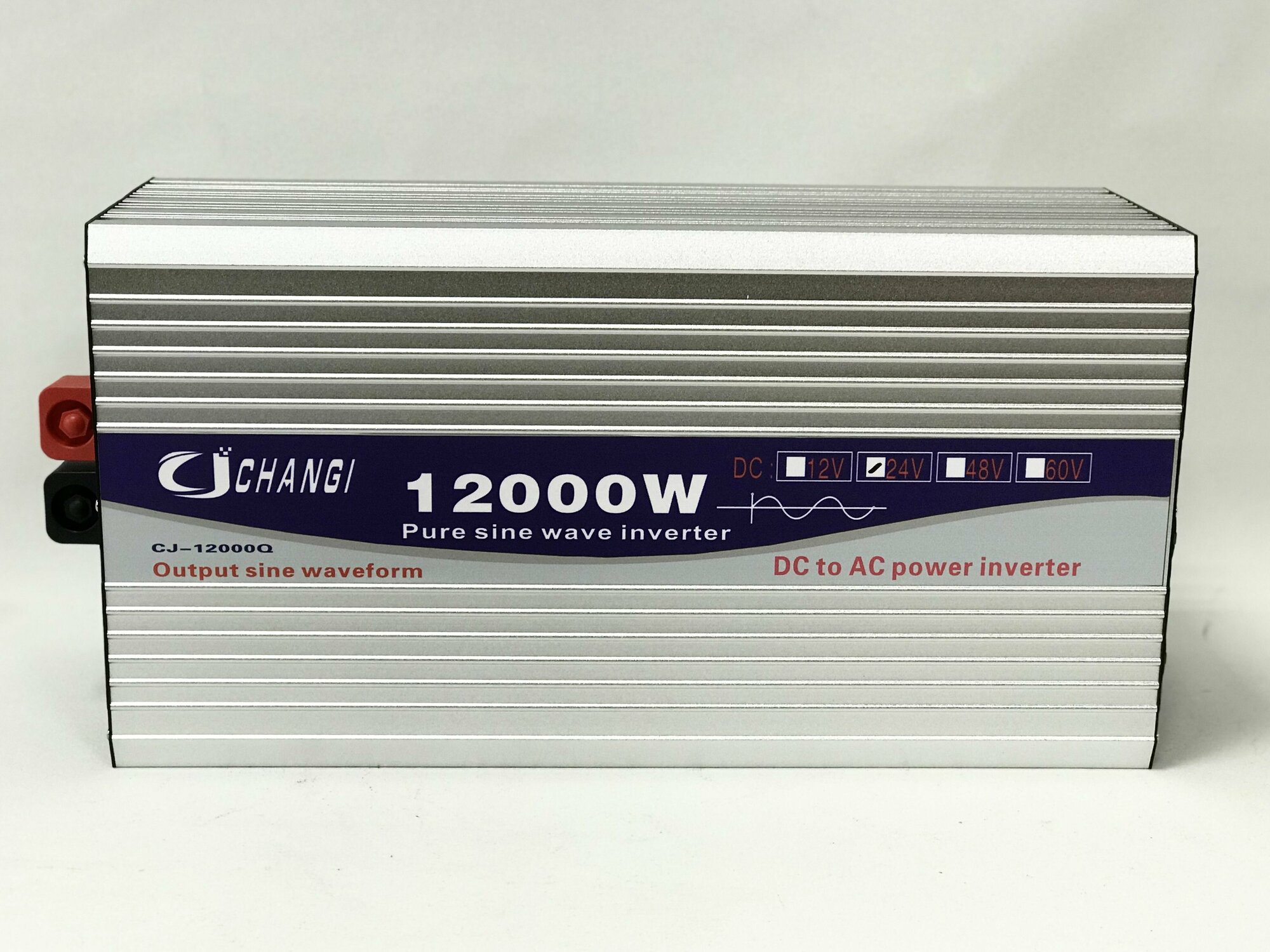 Автомобильный инвертор Power Inverter 24 220В, 12000 Вт. Постоянная мощность до 6000 Вт. Преобразователь напряжения, трансформатор для авто