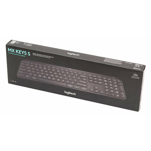 Беспроводная клавиатура Logitech MX Keys S графит с русской гравировкой 1500000₽