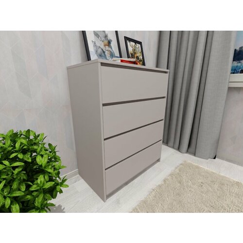 Комод Атланта К4Я серый шагрень 800*1028*450