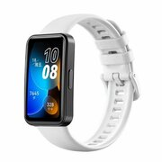 Силиконовый ремешок для HUAWEI Band 8 (белый)