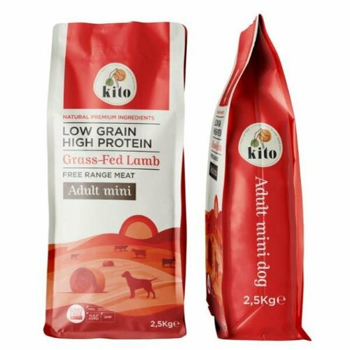 Kito Для взрослых мелких собак с ягненком свободного выпаса (Adult Mónó Dog Food Grass-Fed Lamb), 2,5кг