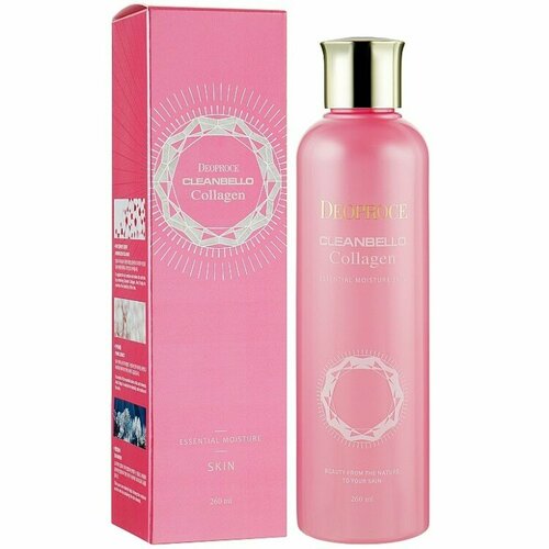 Лосьон с коллагеном, Deoproce Cleanbello Collagen Essential Moisture Lotion 250 ml deoproce лосьон essential moisture 380 мл