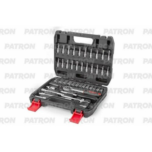 kostyum patron antimoskit lajt PATRON P-2462-5 Набор инструментов 46 пр 1/4 inch, 4-14 мм, 6 граней