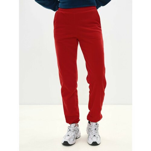 фото Брюки джоггеры mom №1, размер xl, красный