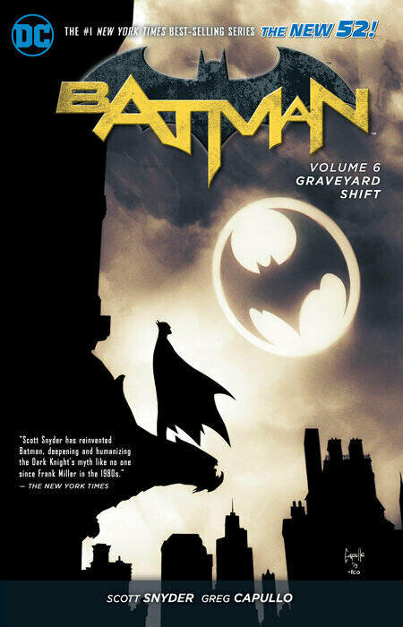 Scott Snyder. Batman Vol. 6: Graveyard Shift (Scott Snyder) Бэтмен Том. 6: Кладбищенская смена (Скотт Снайдер) / Книги на английском языке - фото №1