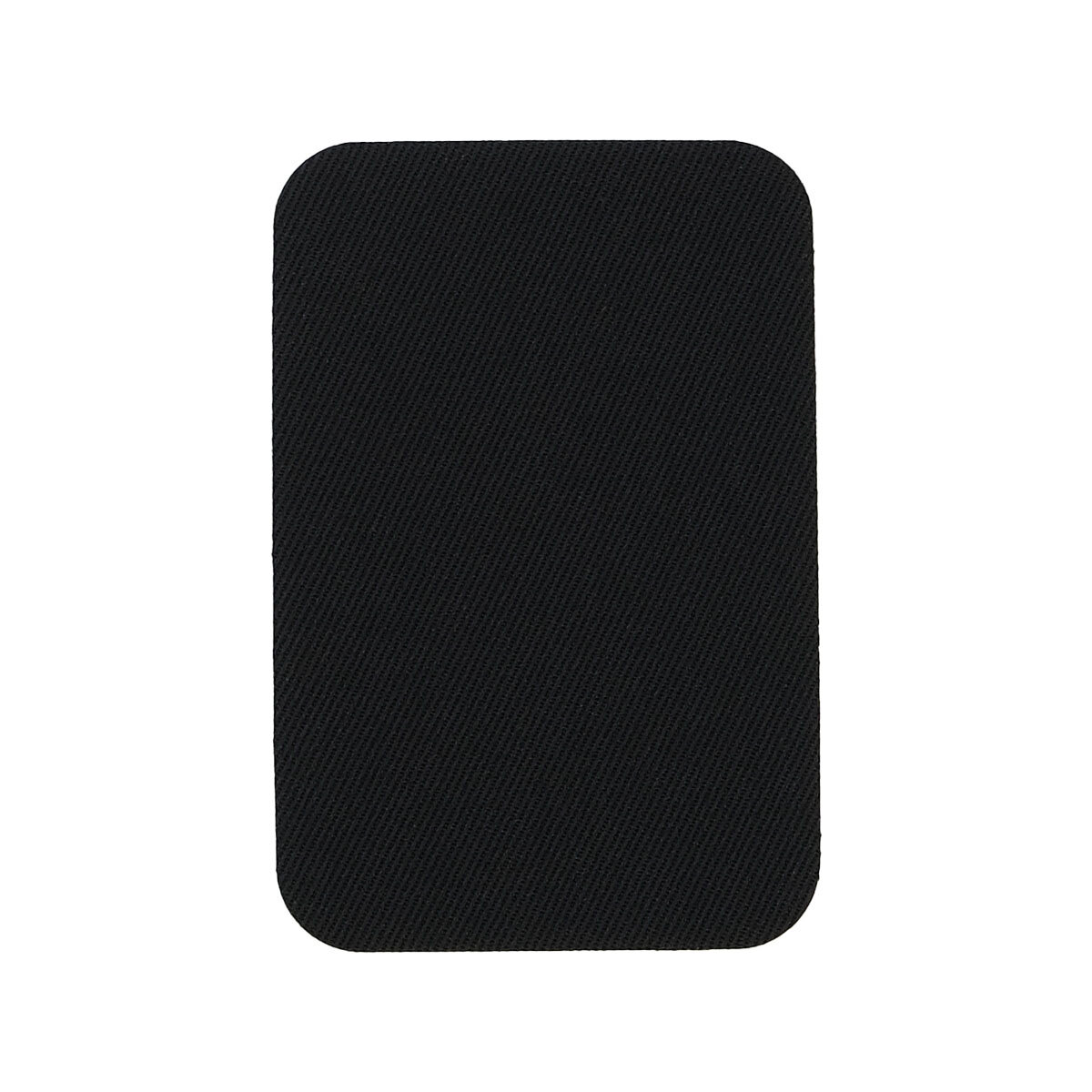 Термоаппликация на одежду, ткань, 52x78мм (черный), 10 шт, AZ03