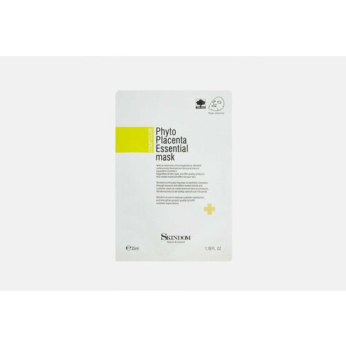 Маска тканевая с фитоплацентой рhyto placenta essential mask 622₽