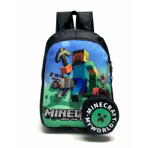 Детский тканевый рюкзак Minecraft-2 детский тканевый рюкзак minecraft 1