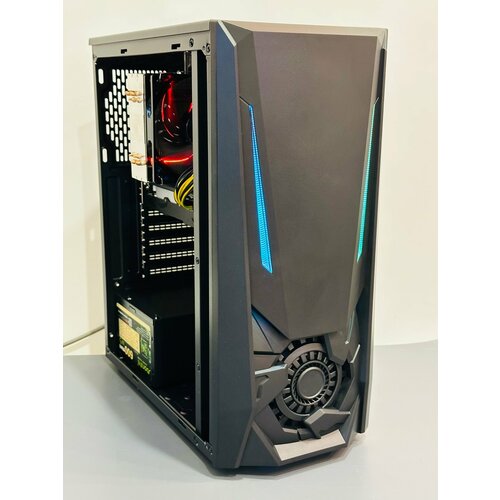 Системный блок Intel Xeon E5-2670v2/ 16Gb Ram/ SSD 256Gb NVME/ AMD RX580 8Gb/ Jbon 500W/ / ATX case Azerty T400