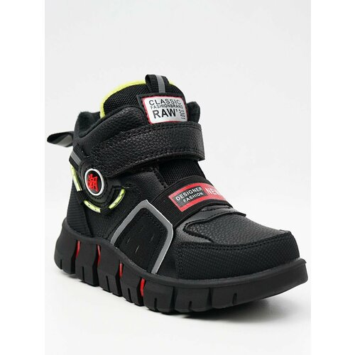 фото Ботинки, размер 27, черный нет бренда