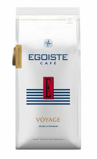 Кофе в зернах EGOISTE Voyage, арабика, 1000гр х 1шт, 1кг