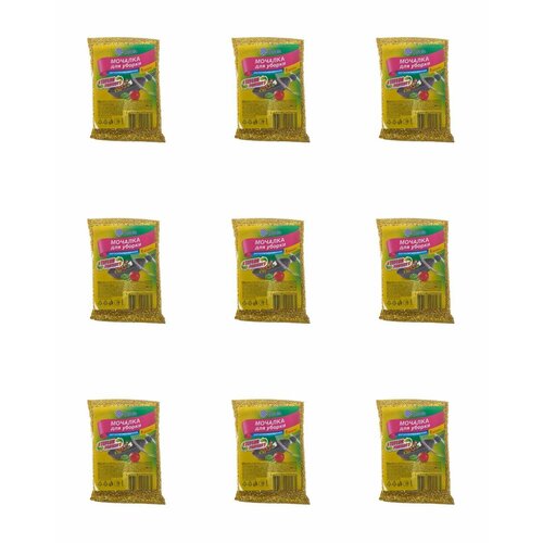 INSULA Мочалка для уборки, металлиз, 1 шт, 9 уп