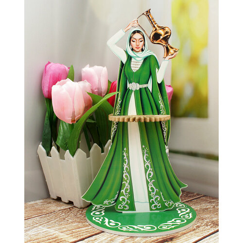 Салфетница деревянная Горянка