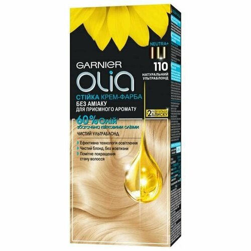 Garnier Olia Краска для волос 110 Натуральный ультраблонд