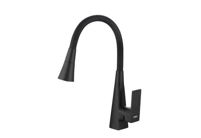 Смеситель для кухни Haiba HB73823-7 с гибким силиконовым изливом, 2-х режимным аэратором