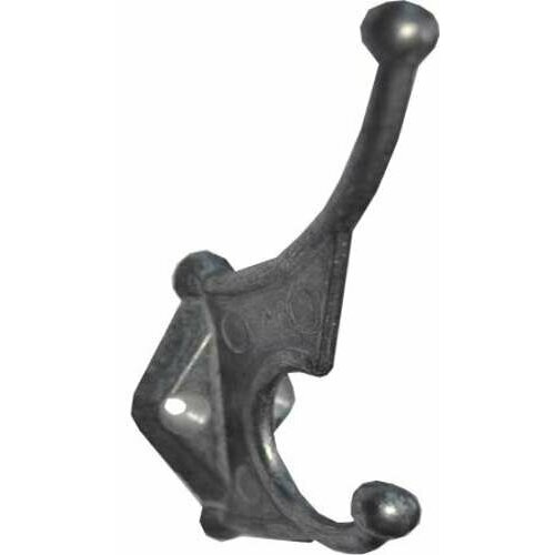 Вешалка настенная крючок двойной алюминий 7052 194₽