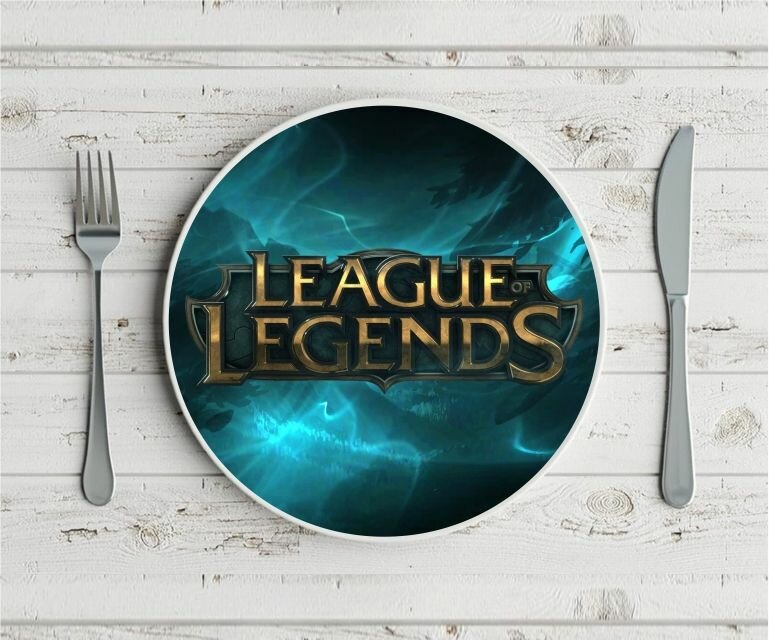 Тарелка Лига Легенд, League of Legend №5