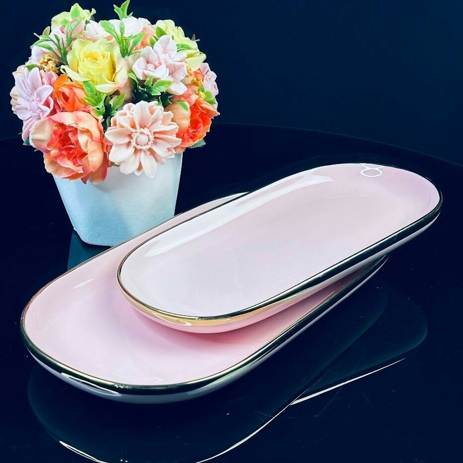 фото Набор из 2 овальных блюд 30см,25см MULTICOLOR Lenardi (183530)