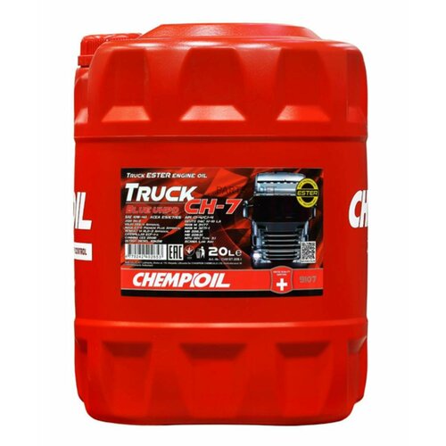 CHEMPIOIL CH910720 10W-40 CH-7 TRUCK Blue CK-4/ CJ-4, E6/ E9 20 (синт. мотор. масо) HCV