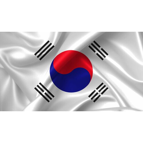 Флаг Южной Кореи 90*135см флаг южной кореи 90x135 см