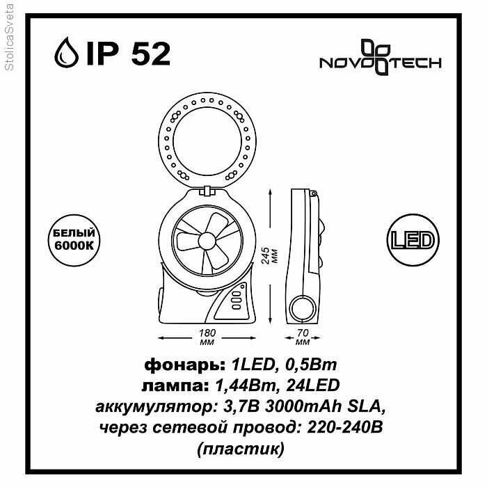 Светильник уличный Novotech - фото №14