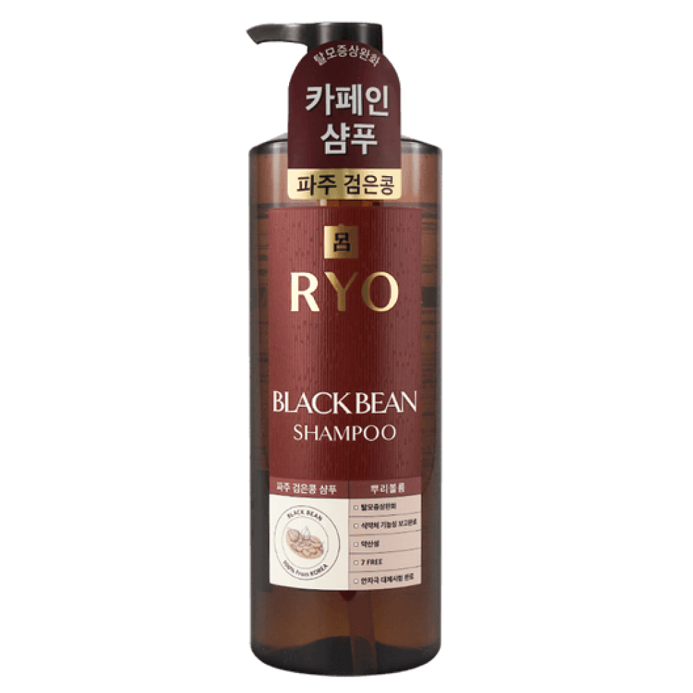 Ryo Шампунь для чувствительной кожи головы (800мо) Black Bean Shampoo