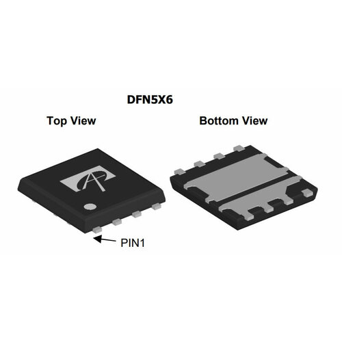 Микросхема AON6908A N-Channel MOSFET 30V DFN5X6B 5pcs fqa8n90c mosfet 900v 8a n channel q fet to 3p new original