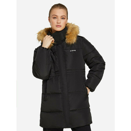 фото Куртка lotto lady's padding jkt, размер 46, черный