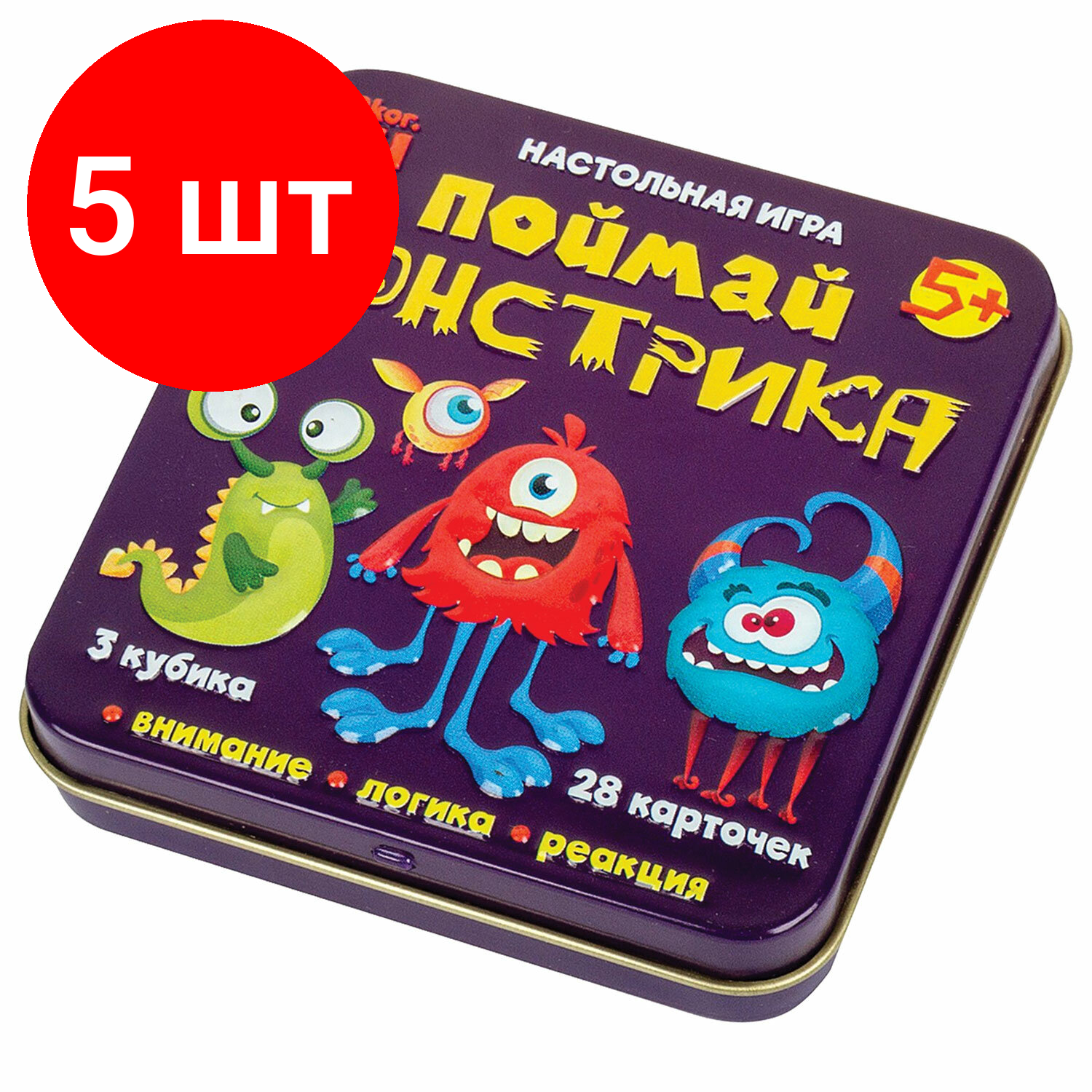 Настольная игра Поймай монстрика