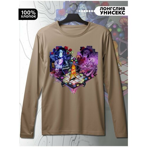 фото Лонгслив hypnotica, размер xs, бежевый