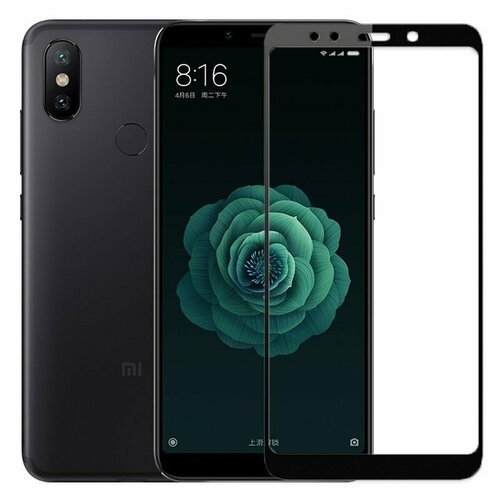 Защитное стекло 3D для Xiaomi Mi 6X, Xiaomi Mi A2 (черный) аккумулятор для xiaomi bn36 mi a2 mi 6x