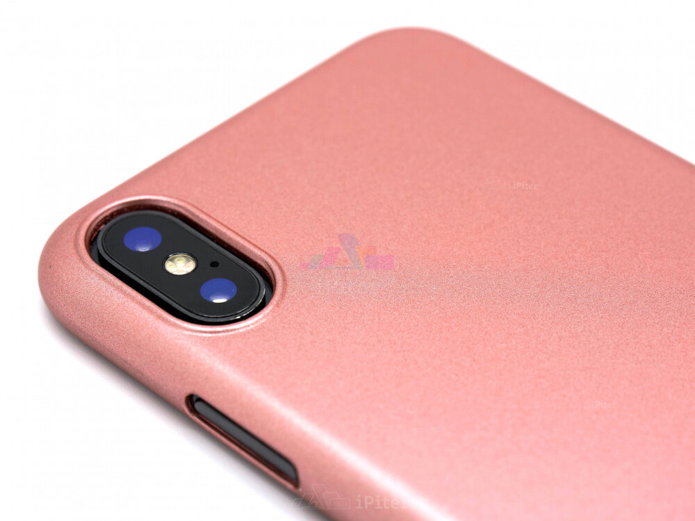 Чехол-крышка Deppa Air Case для iPhone X, пластик, красный - фото №16
