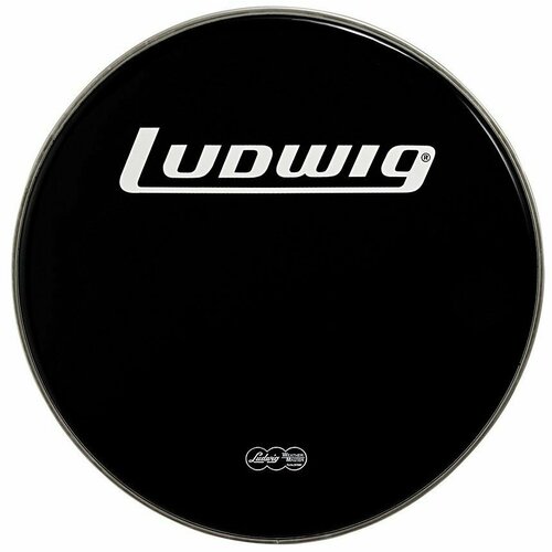 Пластик для барабана LUDWIG LW7824 24 Heavy, демпферное кольцо, черный