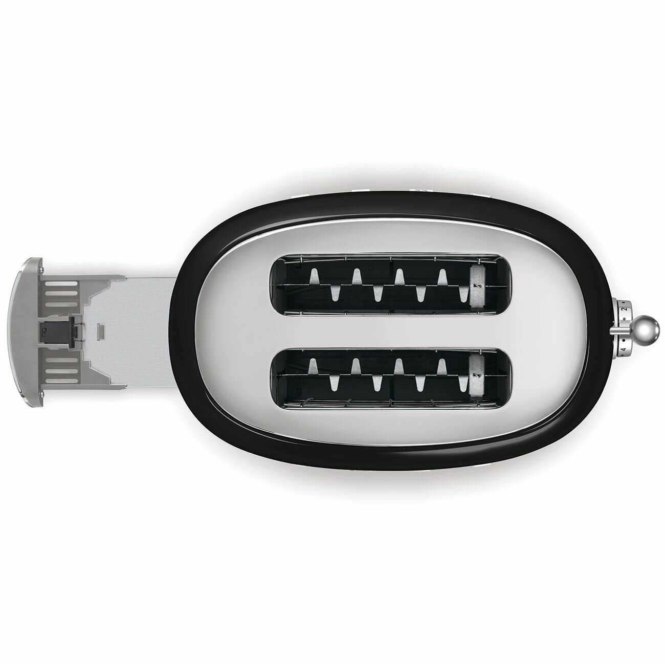 Тостер SMEG TSF01BLEU, чёрный PI — фото 1