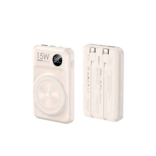 Внешний аккумулятор c беспроводной зарядкой Remax RPP-527 10000mAh белый 369900₽