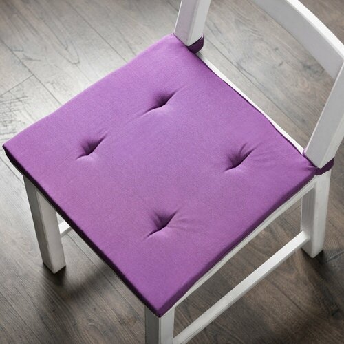 PASIONARIA Подушка на стул Билли цвет: фиолетовый (37х42 (2 шт))
