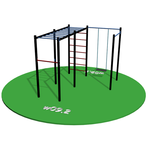 Спортивная площадка Workout w092 качель 68880₽