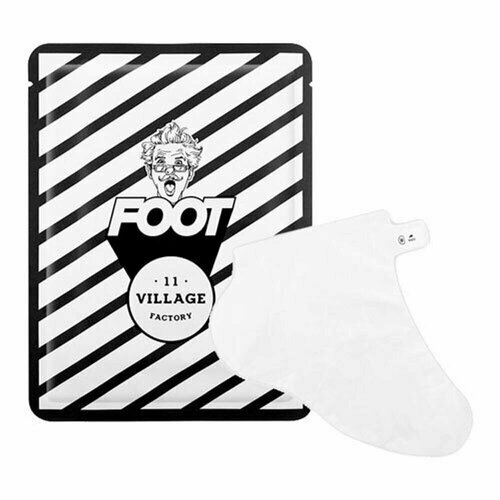 Увлажняющая маска-носочки для ног Relax Day Foot Mask Village 11 Factory, 2 шт. маска носочки dearboo маска носочки для ног с экстрактом персика и маслом ши увлажняющая и питательная