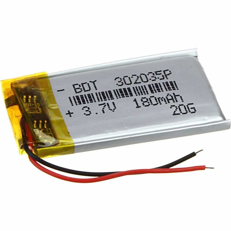 Аккумулятор 3.7V 0.18Ah Li-Po 302035