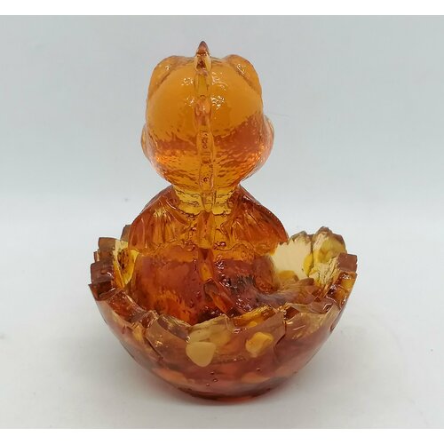 Янтарная фигурка Дракоша в яйце 1200₽