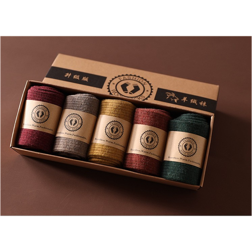 фото Носки fashion jing fang, 5 пар, размер 40-43, мультиколор