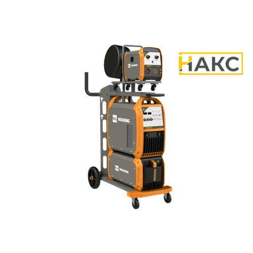 Сварочный полуавтомат Hugong EMIG500III с бо и тележкой 24500000₽