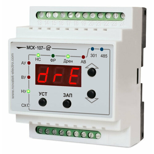 МСК-107 управление климат приборами в помещении (двумя кондиционерами) Новатек Электро