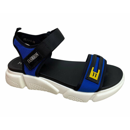 фото Босоножки meglias, размер 39, синий