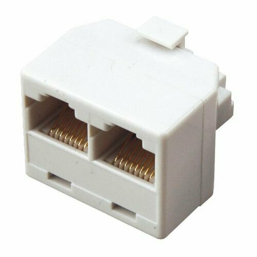 Адаптер проходной Rexant 03-0102 RJ-45(8P-8C) (штекер - 2 гнезда) автомобильный аналоговый rexant 16 0102 1