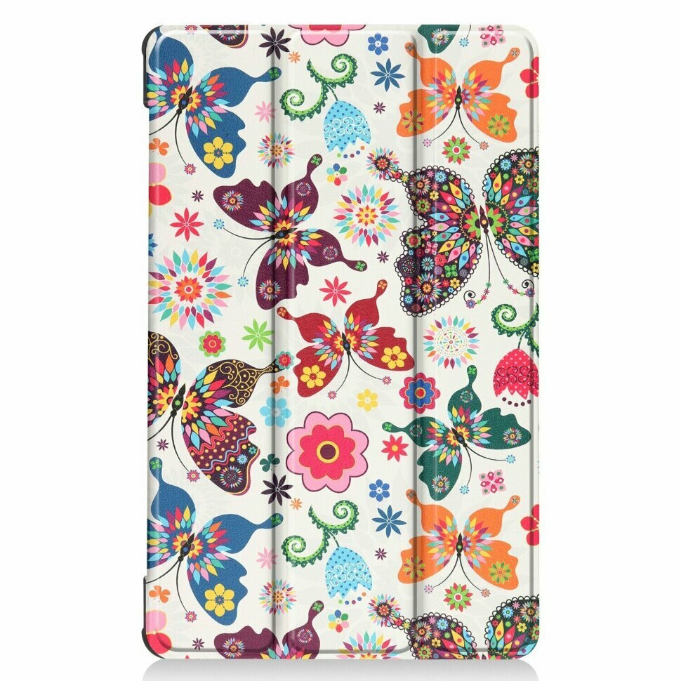 Чехол Smart Case для Lenovo Tab M8 3rd Gen TB-8506, Lenovo Tab M8 TB-8505, TB-8705, Motorola Tab G20 (Butterfly)